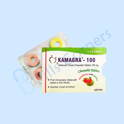 Kamagra Polo Chewable 100 mg (Sildenafil Citrate)
