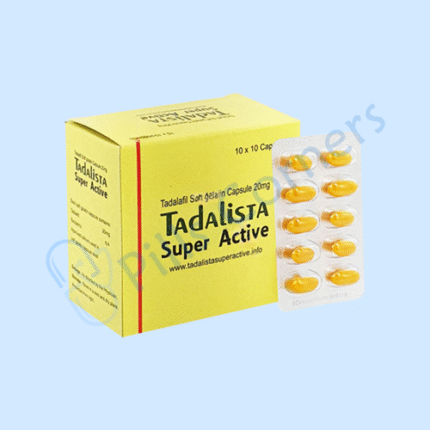 Tadalista Super Active 20 mg (Tadalafil) – Soft Gelatin Capsules